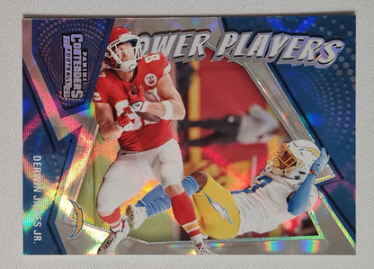 Derwin James Jr. - 2023 Panini Contenders Football #5 Power Players L.A. Chargers
