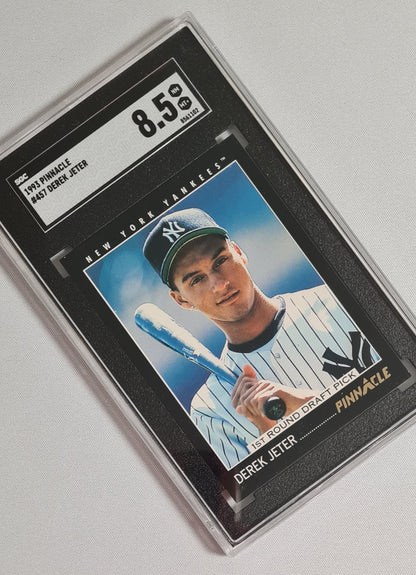 Derek Jeter - 1993 Pinnacle Baseball MLB Yankees #457 SGC 8.5 NM