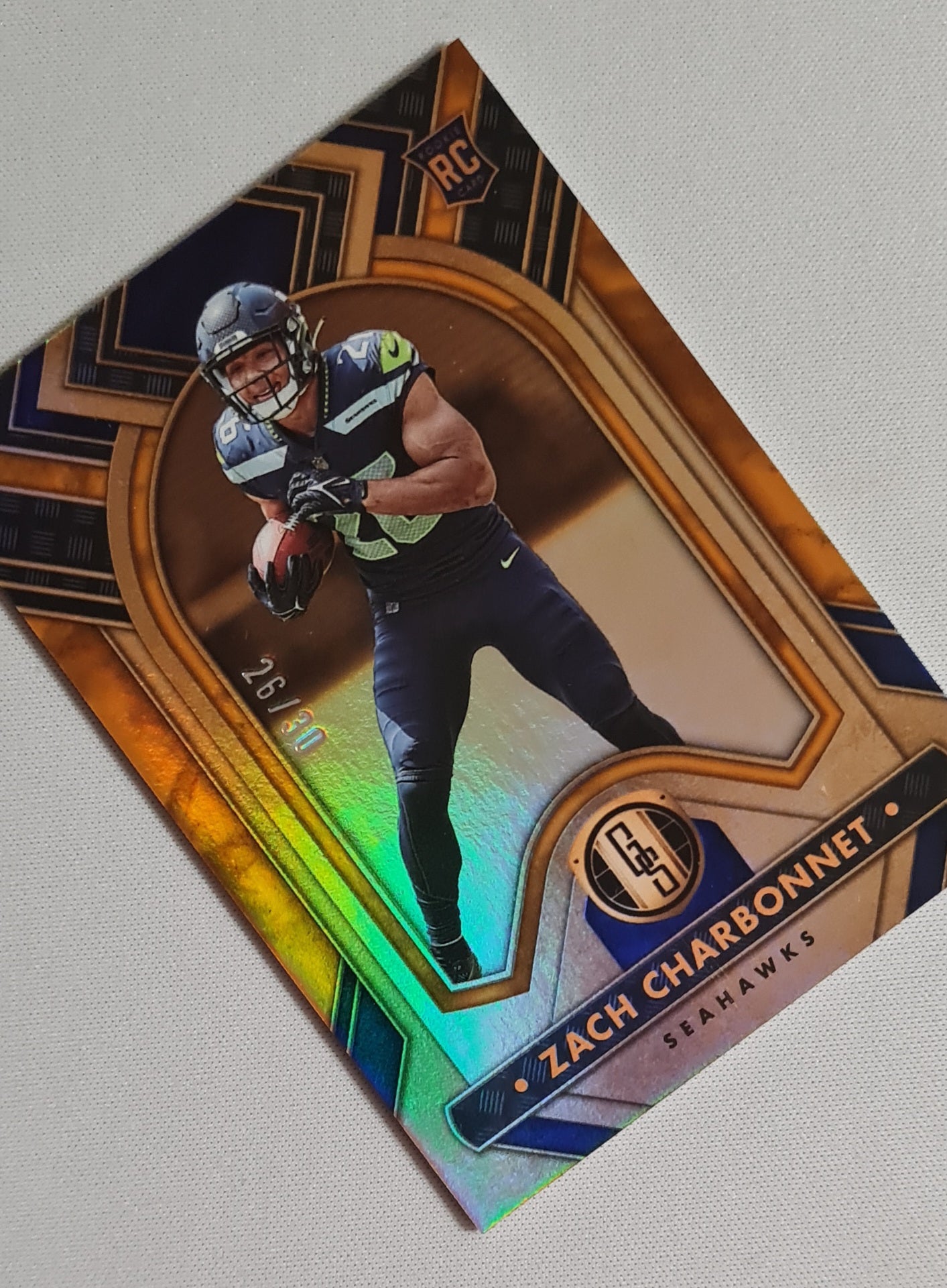 Zach Charbonnet - 2023 Panini Gold Standard Football #199 Seahawks /30