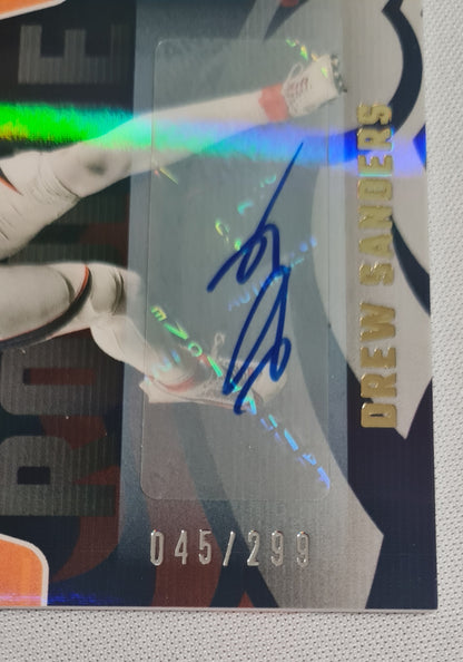 Drew Sanders - 2023 Panini Zenith Football #138 Rookie NFL Broncos Autograph /299