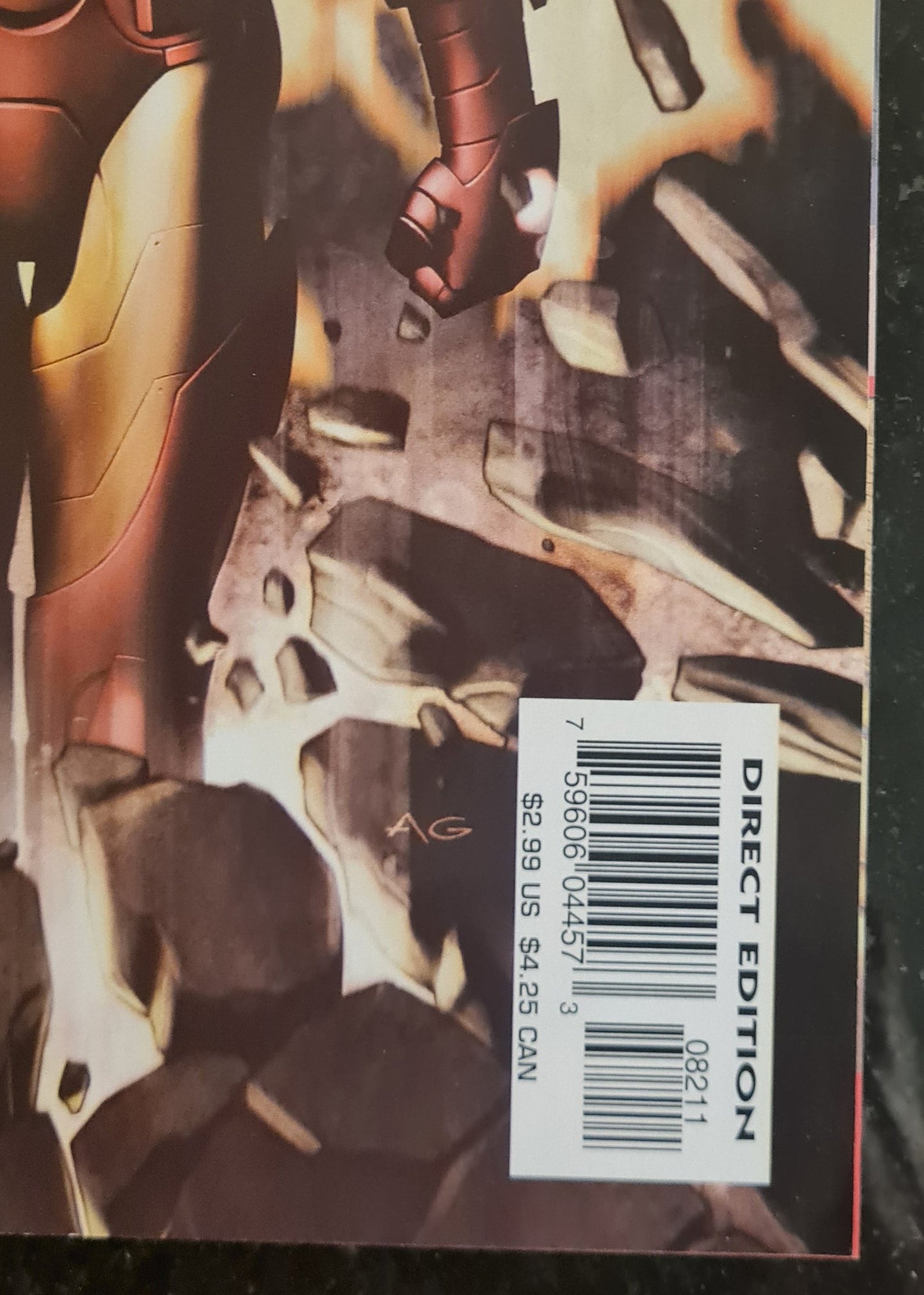 Iron Man - 1998 Marvel PSR 82/426 The Deep End Part 4 - #82 Direct Edition