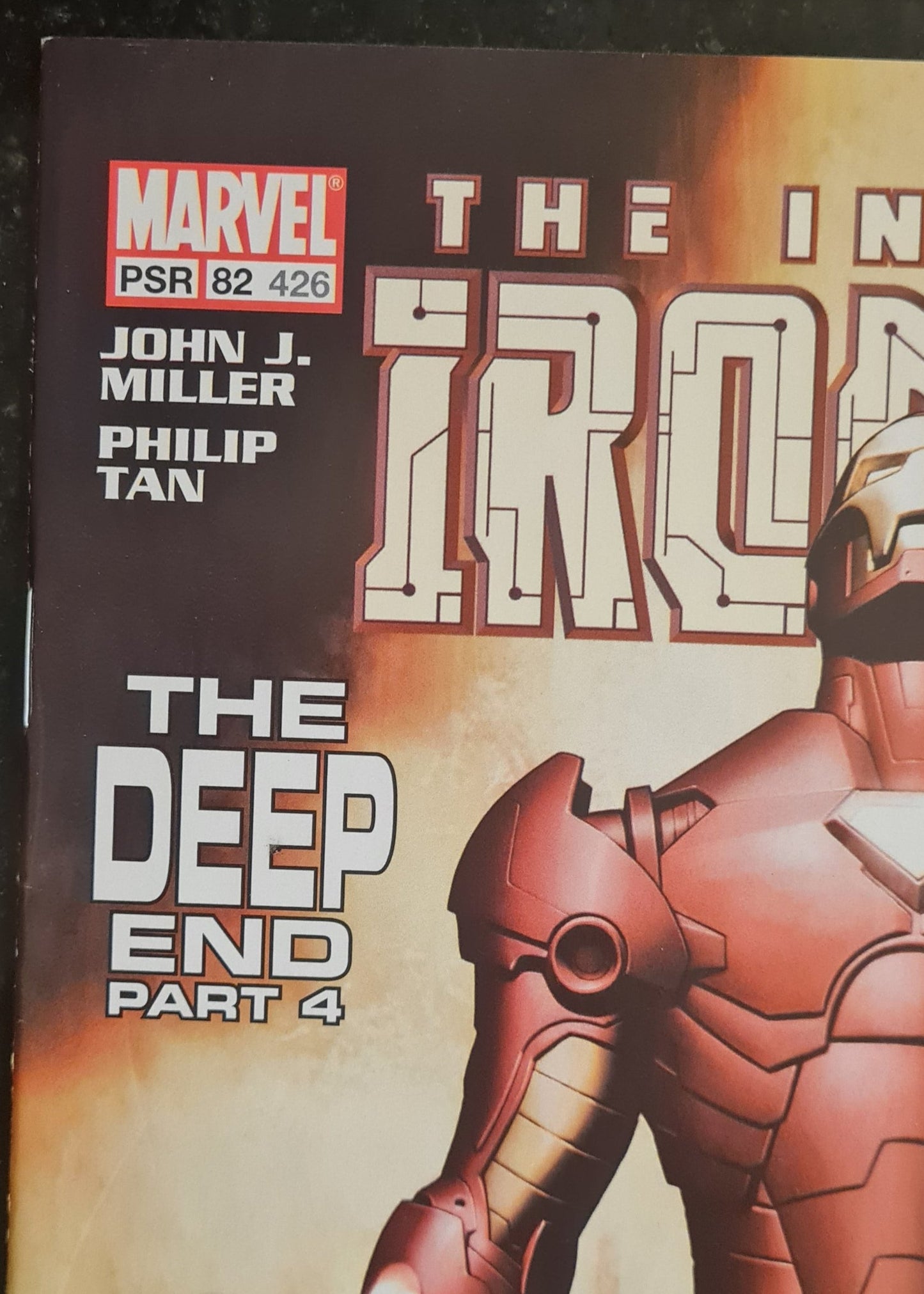 Iron Man - 1998 Marvel PSR 82/426 The Deep End Part 4 - #82 Direct Edition