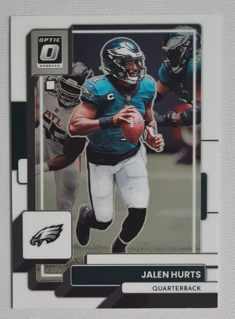 Jalen Hurts - 2022 Panini Donruss Optic Football #157 NFL Philadelphia Eagles