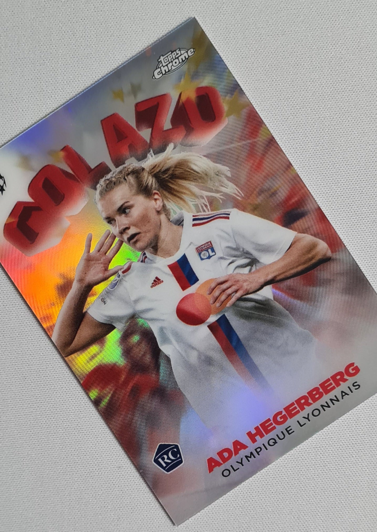Ada Hegerberg - 2023 Topps Chrome "Golazo" #CM-3 (RC) Women Champions League