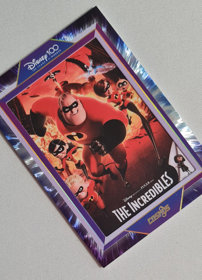 The Incredibles - 2023 Disney 100 Kakawow Cosmos #CDQ-HB-38 Purple Poster Card /288