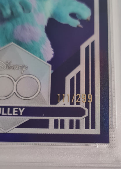 Sulley - 2023 Topps Chrome Disney 100 #84 Purple /299 PSA 9 MINT