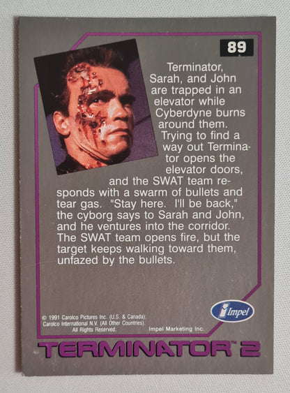 T2 Terminator - 1991 Carolco Pictures IMPEL #89