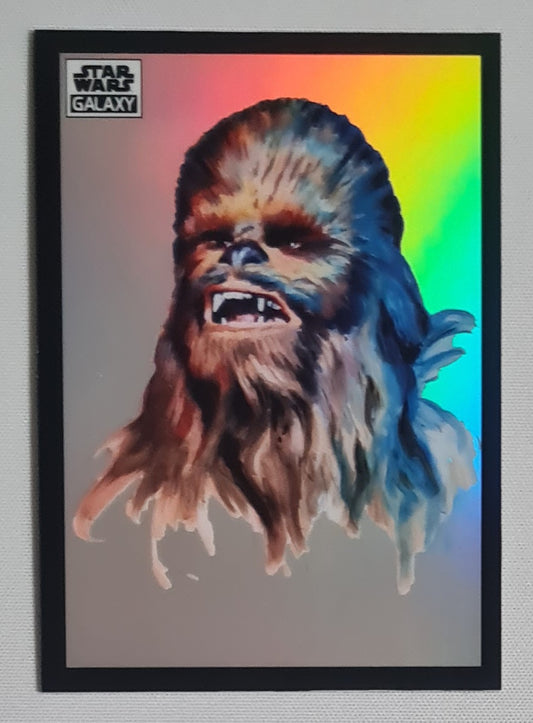 Chewbacca - Topps Star Wars Galaxy #5 Refractor