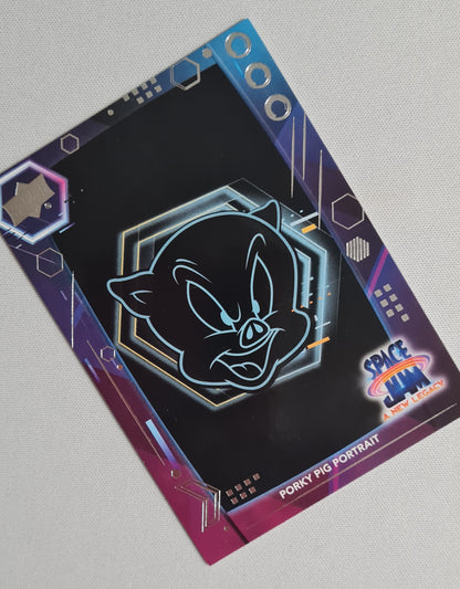 Porky Pig Portrait - 2022 Upper Deck Space Jam - a new Legacy #38