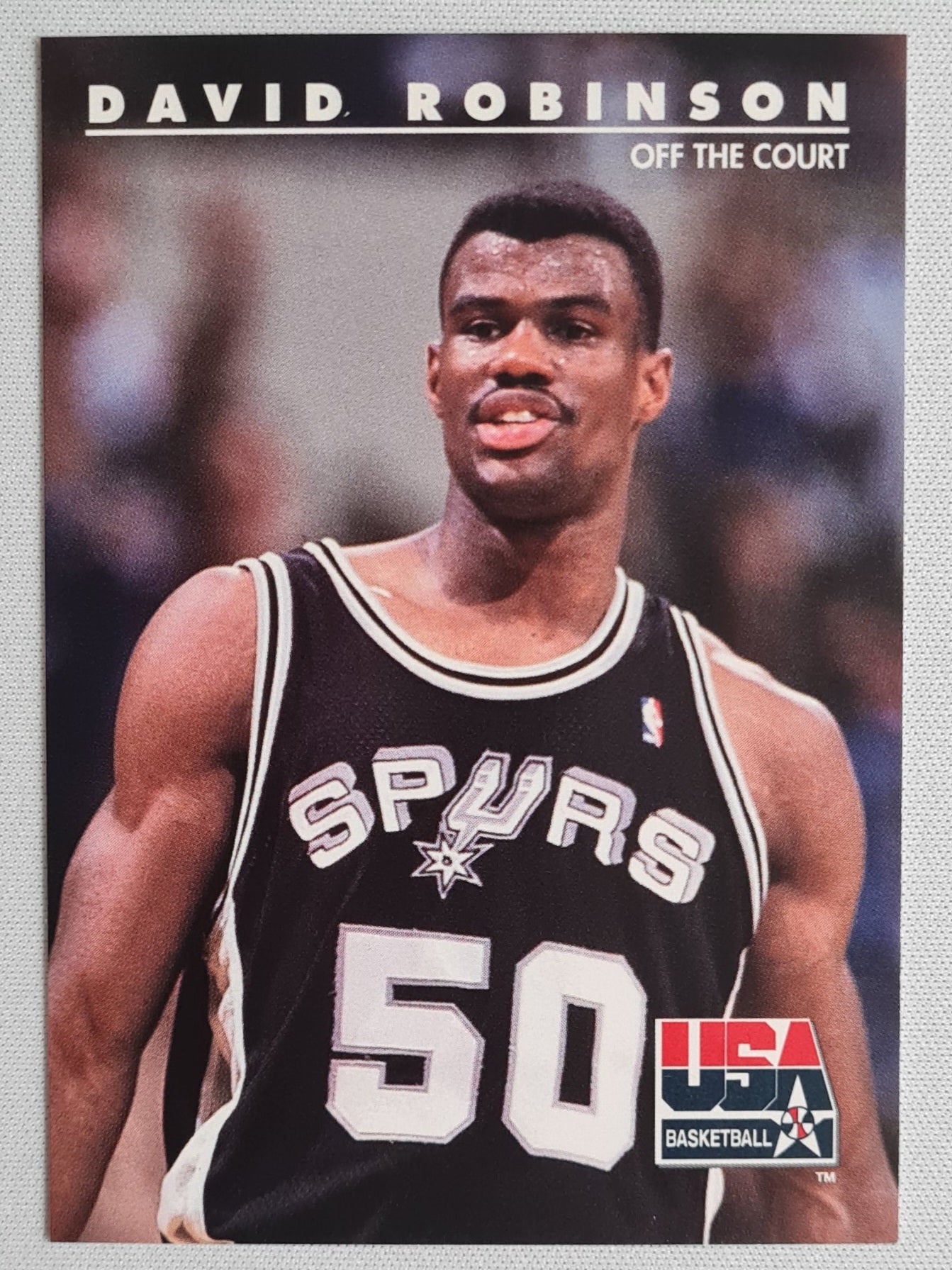 David Robinson - 1992 SkyBox USA Basketball Off the Court  #77