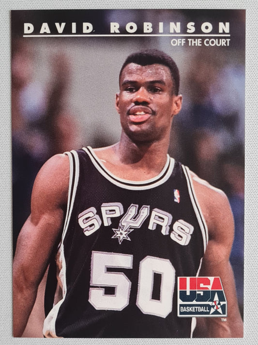 David Robinson - 1992 SkyBox USA Basketball Off the Court  #77