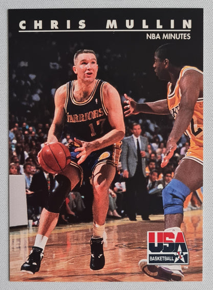 Chris Mullin - 1992 SkyBox USA Basketball NBA Minutes #63