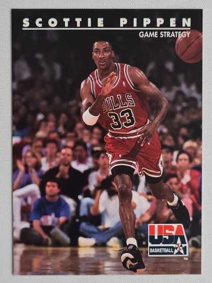 Scottie Pippen - 1992 SkyBox USA Basketball Game Strategy #66