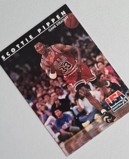 Scottie Pippen - 1992 SkyBox USA Basketball Game Strategy #66