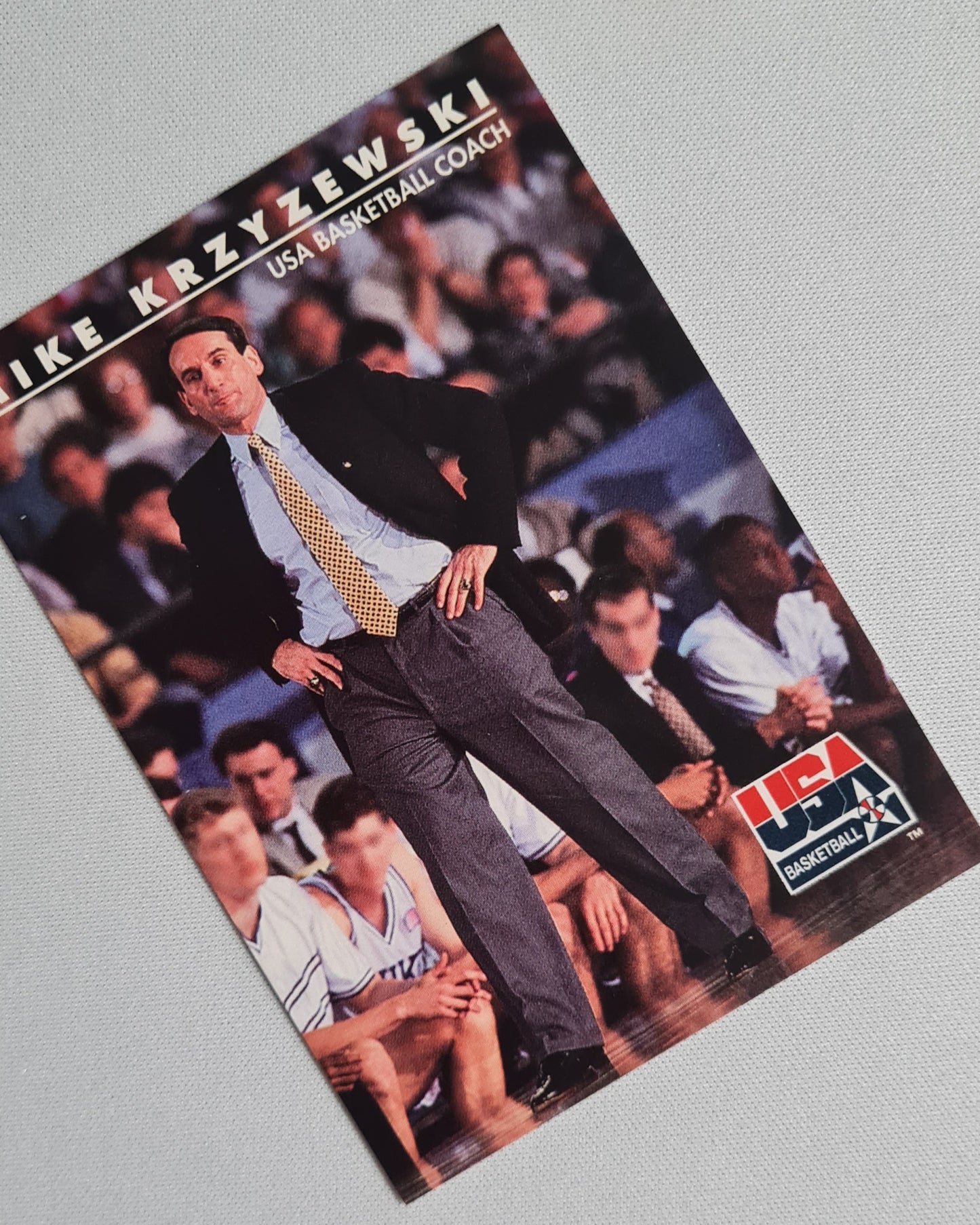Mike Krzyzewski - 1992 SkyBox USA Basketball Coach #95