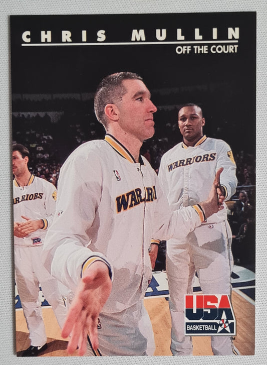 Chris Mullin - 1992 SkyBox USA Basketball Off The Court #59
