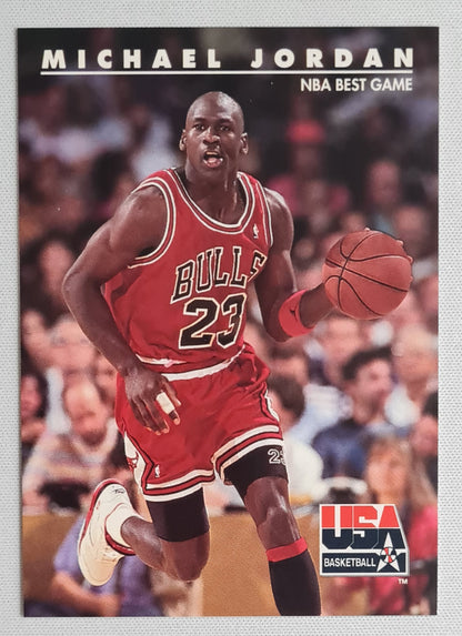 Michael Jordan - 1992 SkyBox USA Basketball NBA Best Game #40