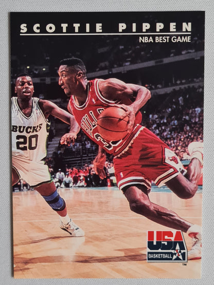Scottie Pippen - 1992 SkyBox USA Basketball NBA Best Game #67