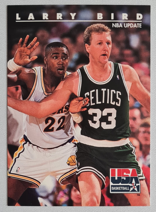 Larry Bird - 1992 SkyBox USA Basketball NBA Update #10