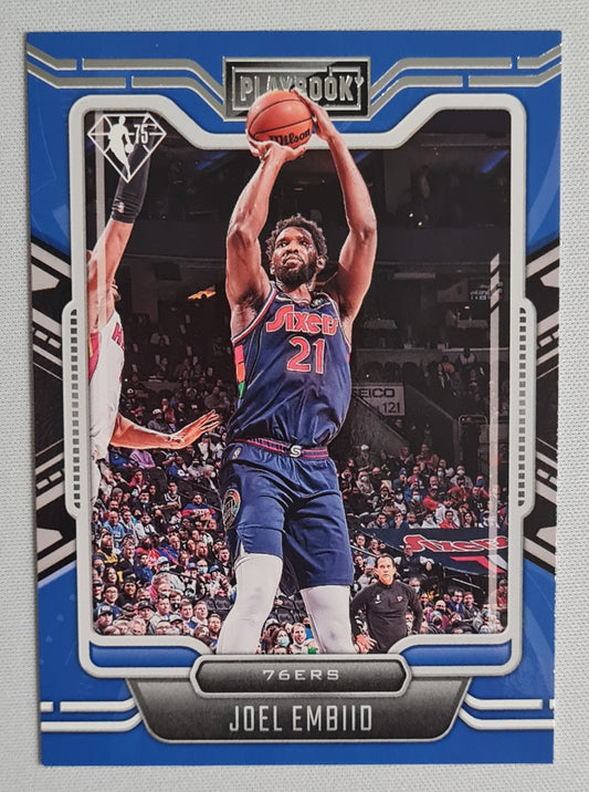 Joel Embiid - 2021/22 Panini Chronicles Playbook #290