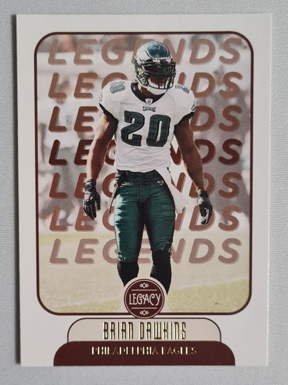 Brian Dawkins - 2021 Panini Legacy Football Legends Card #136 Philadelphia Eagles