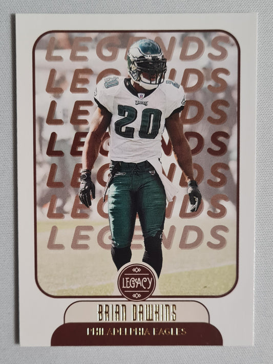 Brian Dawkins - 2021 Panini Legacy Football Legends Card #136 Philadelphia Eagles