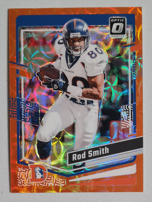 Rod Smith - 2023 Panini Donruss Optic Orange Scope /79 #56 Denver Broncos