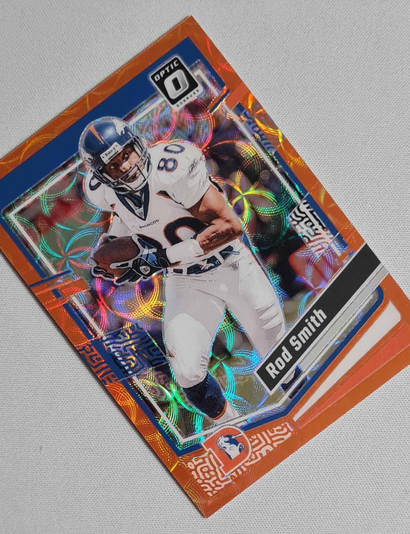 Rod Smith - 2023 Panini Donruss Optic Orange Scope /79 #56 Denver Broncos