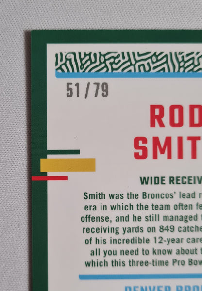 Rod Smith - 2023 Panini Donruss Optic Orange Scope /79 #56 Denver Broncos