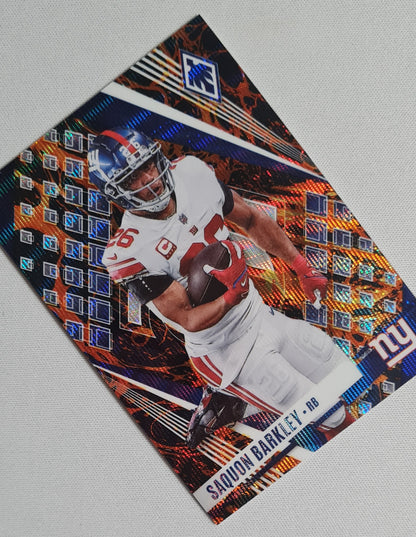 Saquon Barkley - 2023 Panini Phoenix Lava SP /150 #31 New York Giants