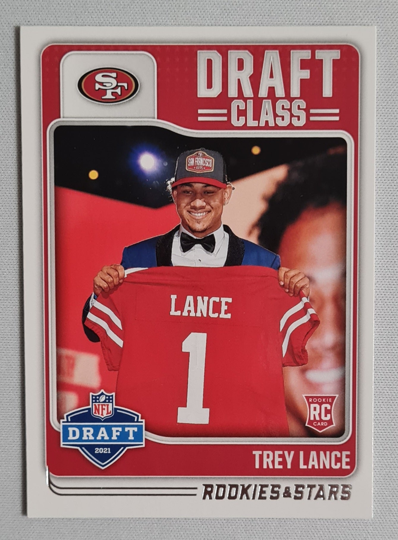 Trey Lance - 2021 Panini Rookies & Stars Draft Class #DC-3 San Francisco 49ers