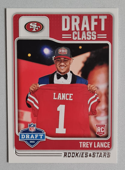 Trey Lance - 2021 Panini Rookies & Stars Draft Class #DC-3 San Francisco 49ers
