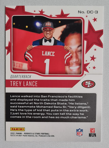 Trey Lance - 2021 Panini Rookies & Stars Draft Class #DC-3 San Francisco 49ers