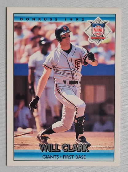 Will Clark - 1992 Donruss #428 San Francisco Giants