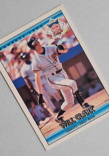 Will Clark - 1992 Donruss #428 San Francisco Giants