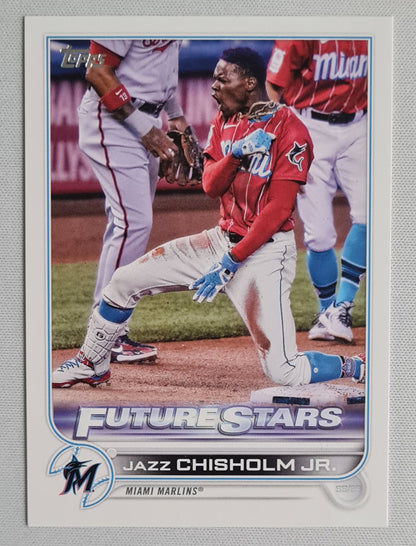 Jazz Chisholm Jr. - 2022 Topps Series 1 Future Stars #6 Miami Marlins
