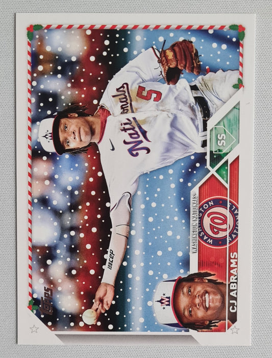 CJ Abrams - 2023 Topps Holiday #H11 Washington Nationals