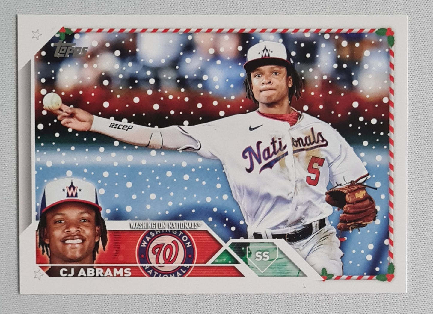 CJ Abrams - 2023 Topps Holiday #H11 Washington Nationals