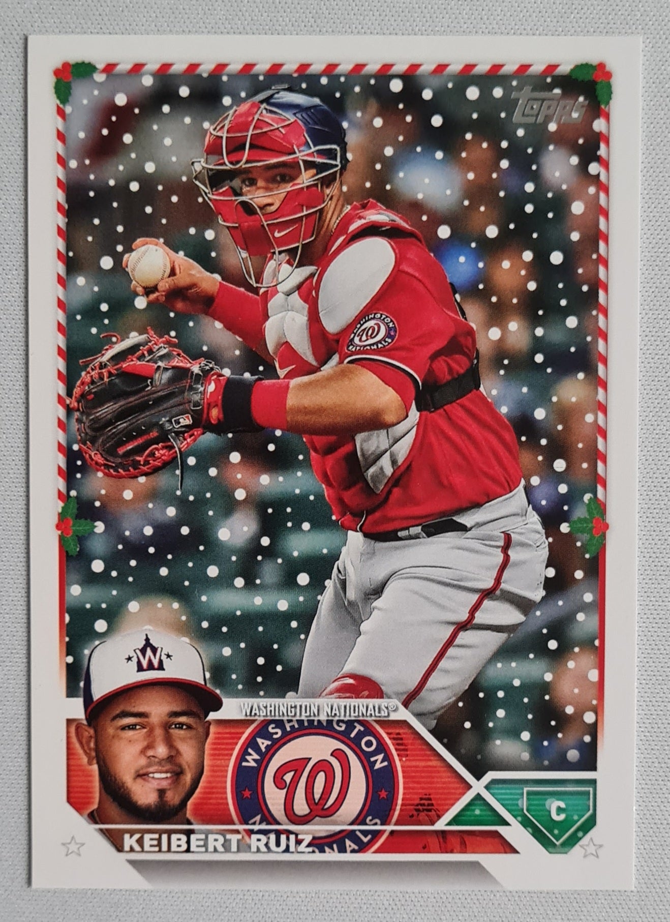 Keibert Ruiz - 2023 Topps Holiday #H121 Washington Nationals