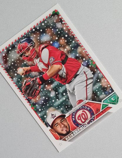 Keibert Ruiz - 2023 Topps Holiday #H121 Washington Nationals