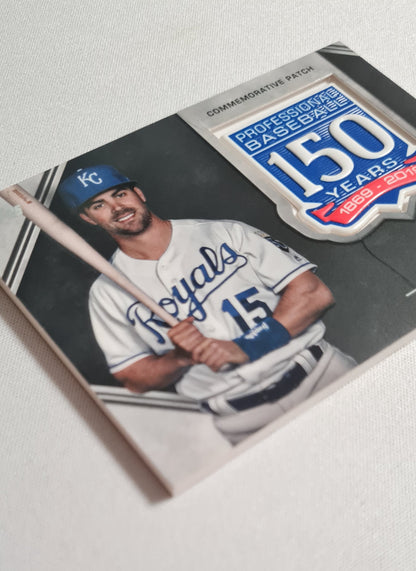 Whit Merrifield - Topps Update 2019 150th Anniversary Commemorative Patch #AMP-WME Kansas City Royals