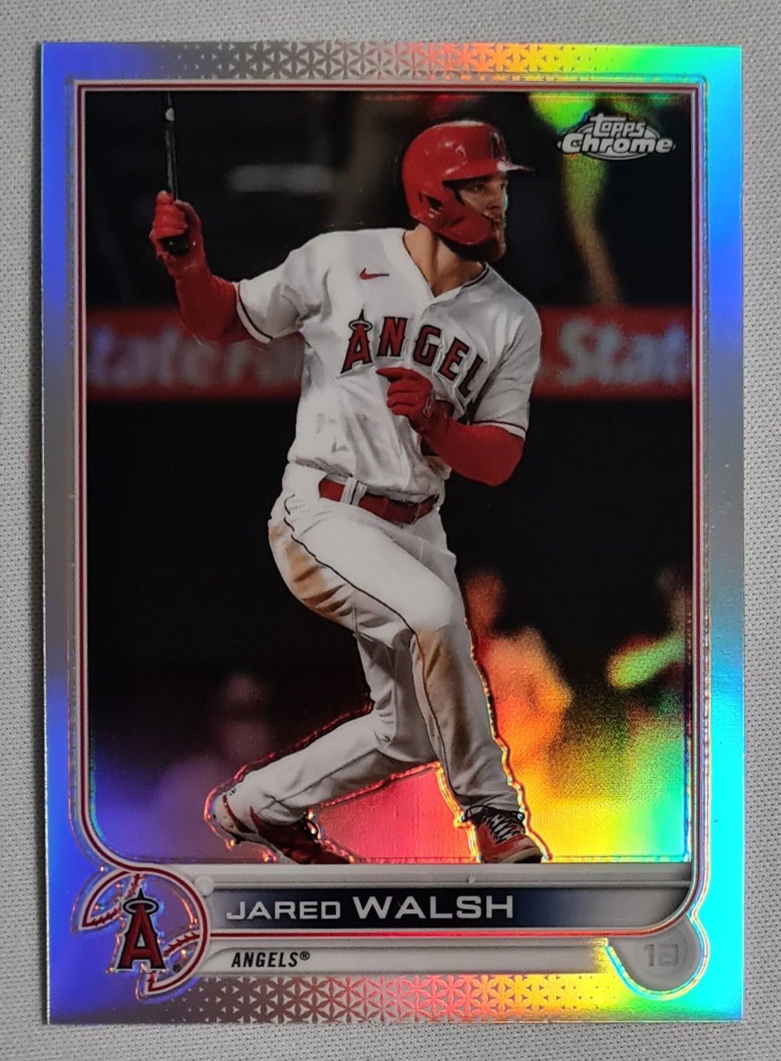 Jared Walsh - 2022 Topps Chrome Refractor #24 Los Angeles Angels