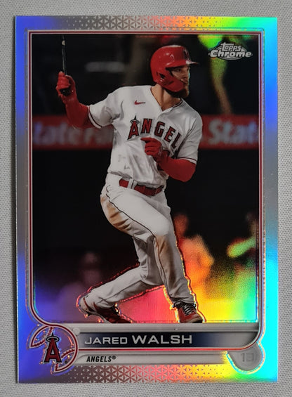 Jared Walsh - 2022 Topps Chrome Refractor #24 Los Angeles Angels