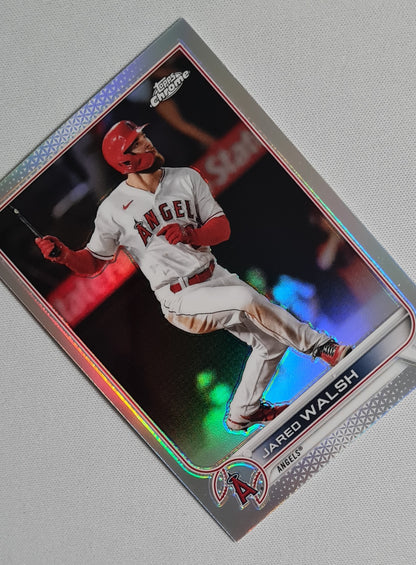 Jared Walsh - 2022 Topps Chrome Refractor #24 Los Angeles Angels