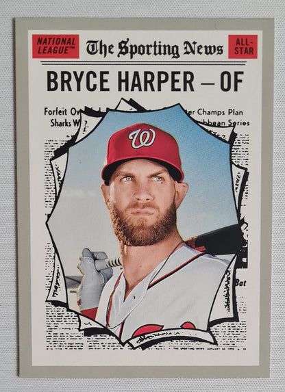 Bryce Harper - 2019 Topps Heritage #367 Washington Nationals