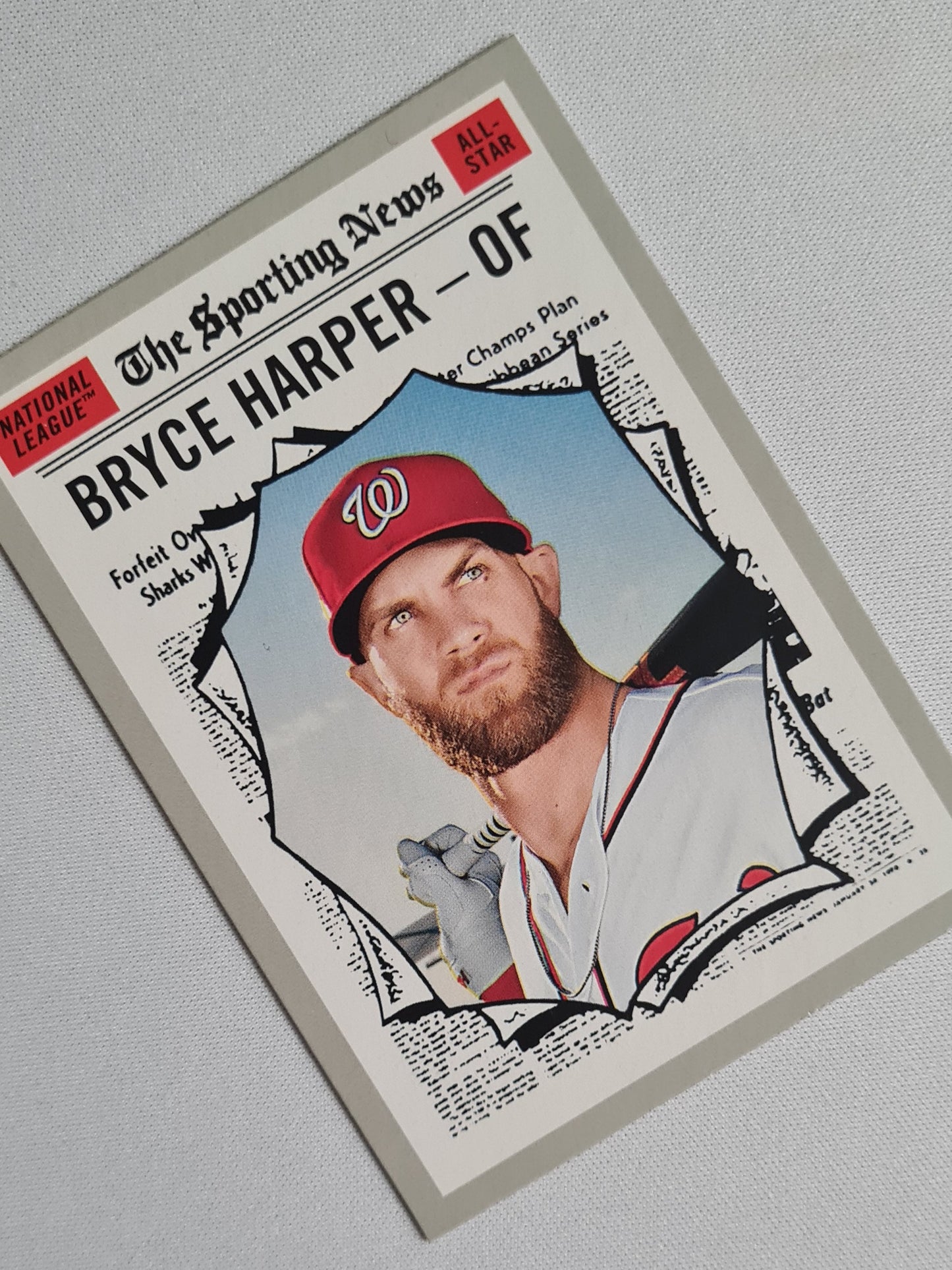Bryce Harper - 2019 Topps Heritage #367 Washington Nationals