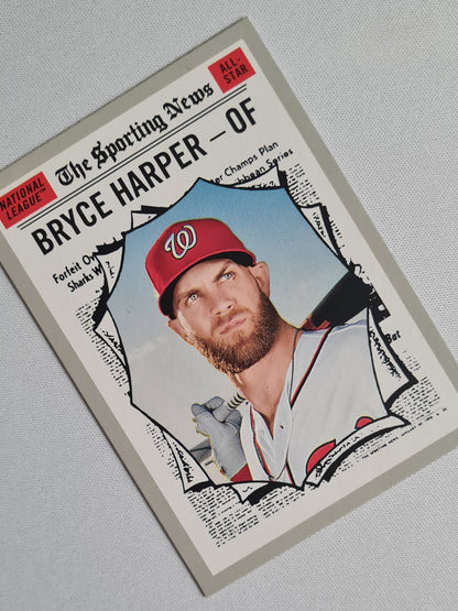 Bryce Harper - 2019 Topps Heritage #367 Washington Nationals
