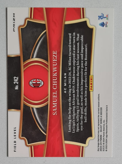 Samuel Chukwueze - 2023/24 Select Serie A Field Level #242 AC Milan