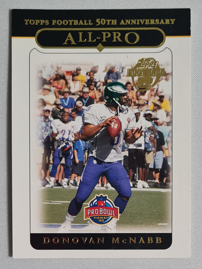 Donovan McNabb - 2005 Topps Football 50th Anniversary All Pro - NFL Eagles #353
