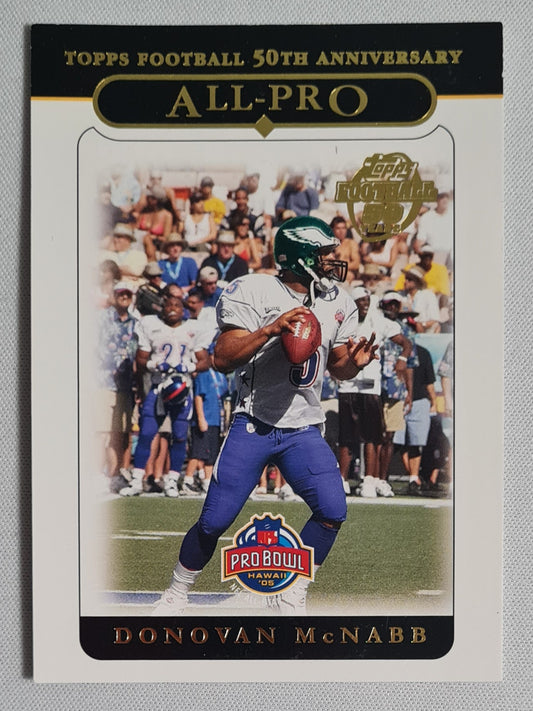 Donovan McNabb - 2005 Topps Football 50th Anniversary All Pro - NFL Eagles #353